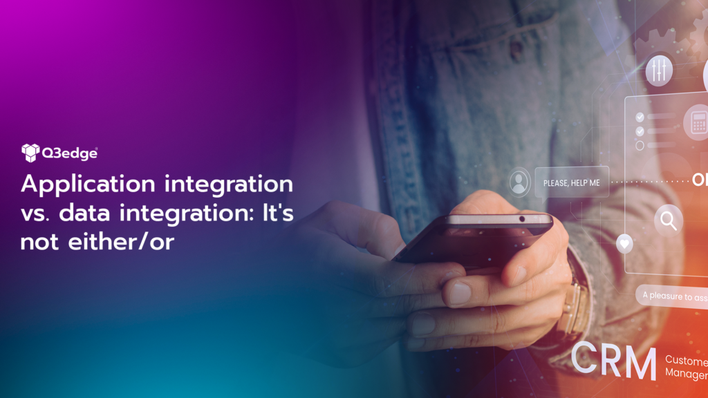 Application vs. Data Integration